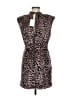 Walter Baker Animal Print Brown Cocktail Dress Size 6 - photo 2