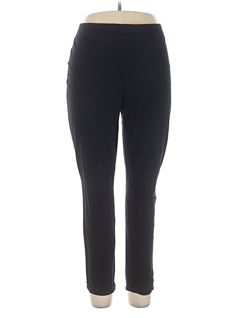 Pre-owned Travelers By Chico's Active Pants In Black