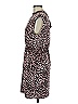 Walter Baker Animal Print Brown Cocktail Dress Size 6 - photo 5