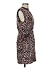 Walter Baker Animal Print Brown Cocktail Dress Size 6 - photo 4