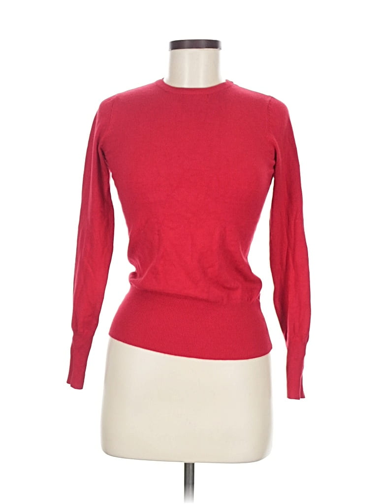 Pre-owned Loulou Studio Long Sleeve T-shirt In Red