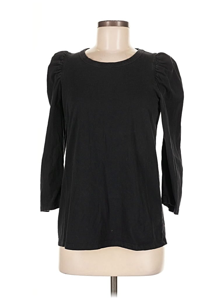 Pre-owned Pomander Place 3/4 Sleeve T-shirt In Black
