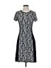 Vince Camuto Graphic Black Cocktail Dress Size XS - photo 1