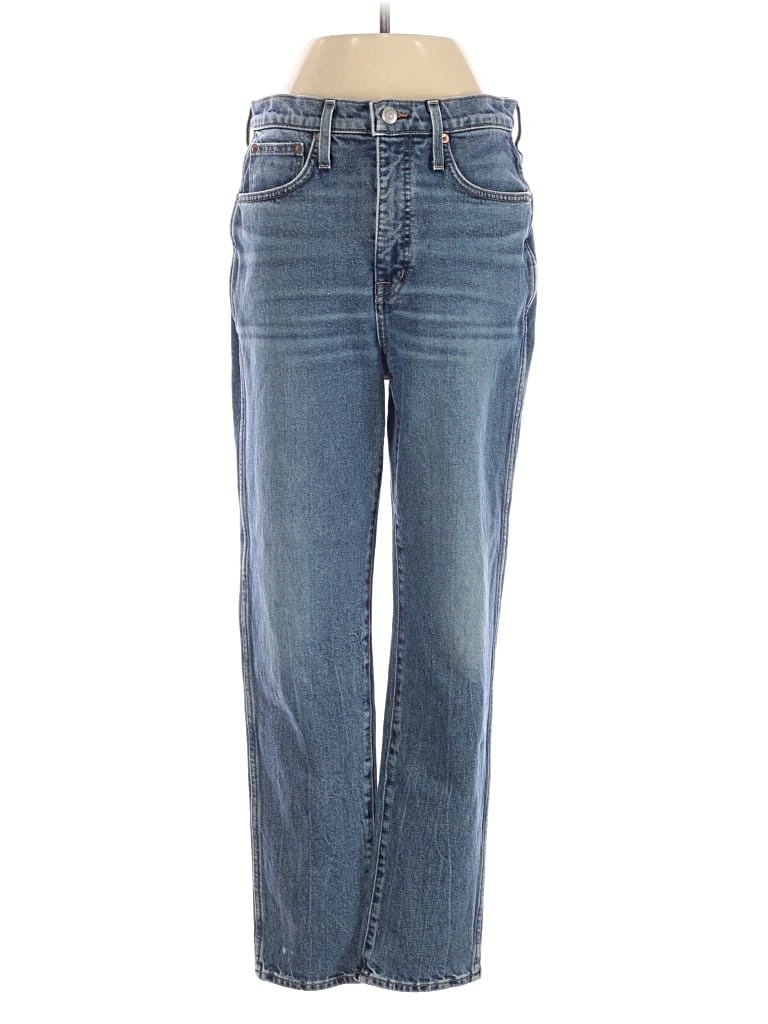 Pre-owned Rivet & Thread Jeans In Blue