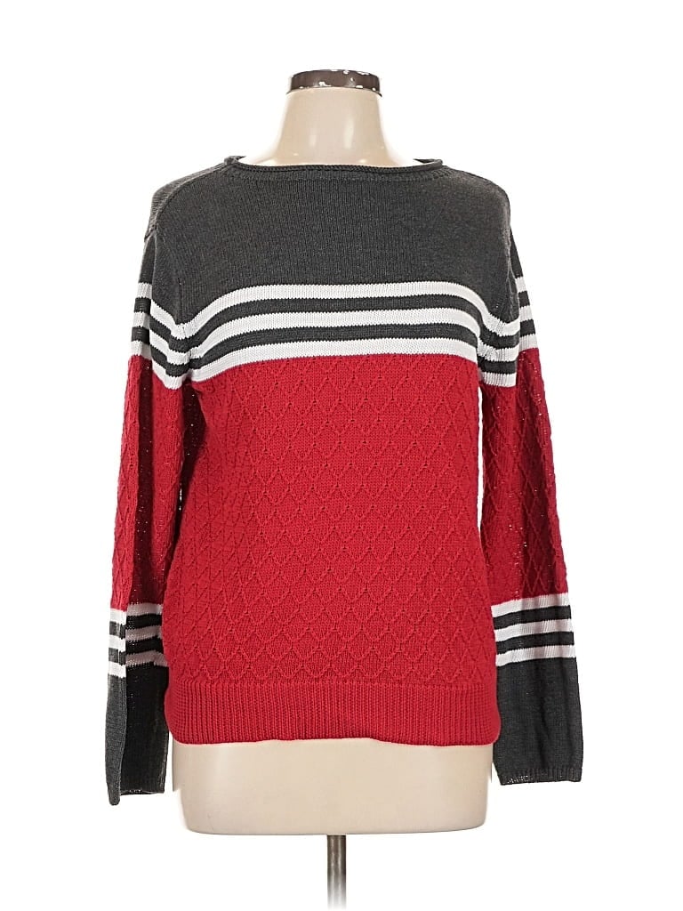 Pre-owned Unbranded Pullover Sweater In Red