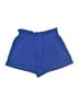Love...ady 100% Rayon Solid Blue Shorts Size S - photo 1