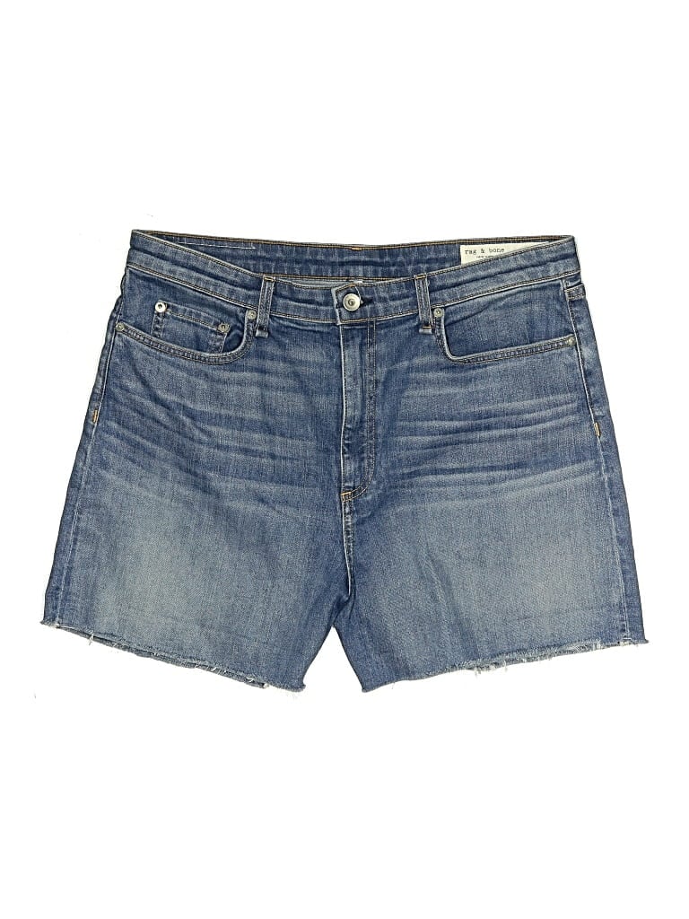 Pre-owned Rag & Bone Denim Shorts In Blue