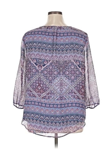 St. John's Bay 3/4 Sleeve Blouse (view 2)