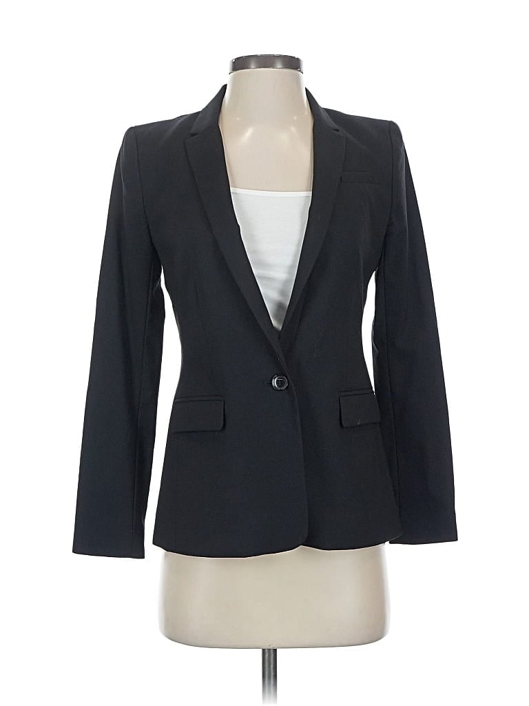 Pre-owned Banana Republic Wool Blazer Jacket In Gray