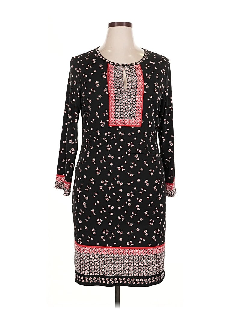 Pre-owned Max Studio Casual Dress In Black