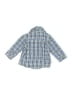 Wendy Bellissimo Plaid Blue Long Sleeve Button-Down Shirt 3-6 MO / 6 MO - photo 2