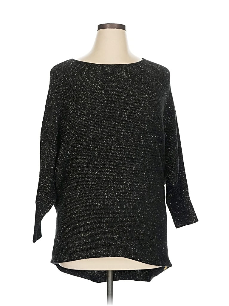 Pre-owned Ellen Tracy Pullover Sweater In Black