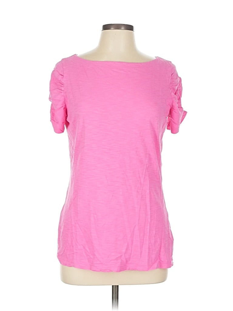 Pre-owned Lilly Pulitzer Short Sleeve T-shirt In Pink