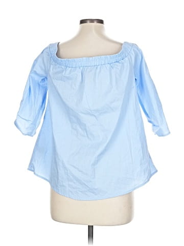 Bobeau 3/4 Sleeve Blouse (view 2)