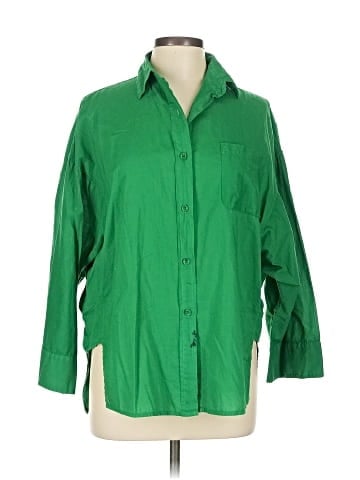 A Shirt Thing 3/4 Sleeve Button-Down Shirt (view 1)
