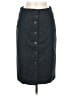 Kenar Solid Black Casual Skirt Size 6 - photo 1