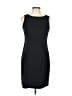 AB Studio Solid Black Cocktail Dress Size 10 - photo 1