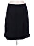Dennis Basso Solid Black Casual Skirt Size L - photo 1