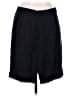 Dennis Basso Solid Black Casual Skirt Size L - photo 2