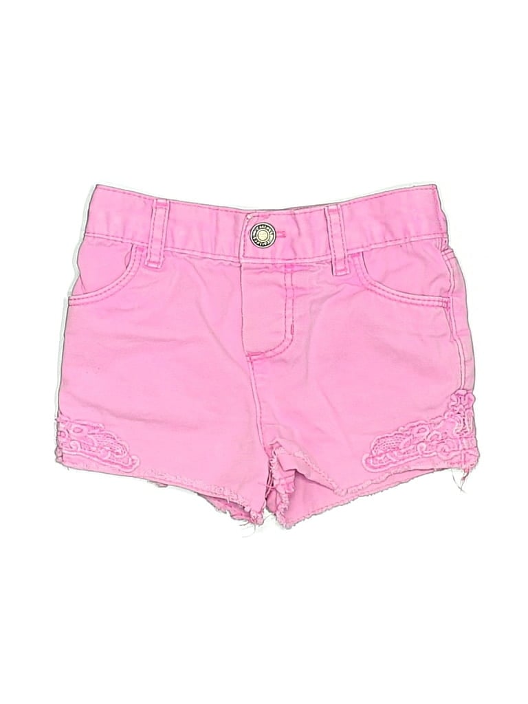 Pre-owned Carter's Babies' Shorts In Pink
