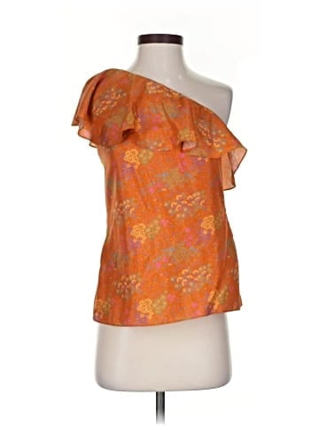 Rebecca Taylor Sleeveless Silk Top (view 1)