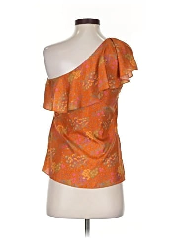 Rebecca Taylor Sleeveless Silk Top (view 2)