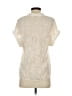 Shein 100% Polyester Ivory Short Sleeve Blouse Size S - photo 2