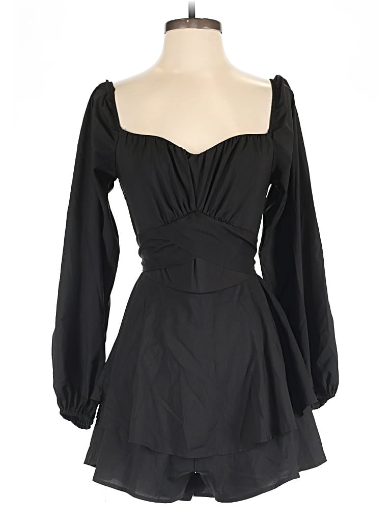 Pre-owned Unbranded Romper In Black