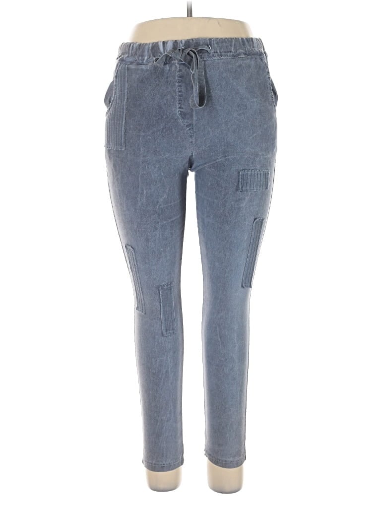 Pre-owned Tempo Paris Jeans In Blue