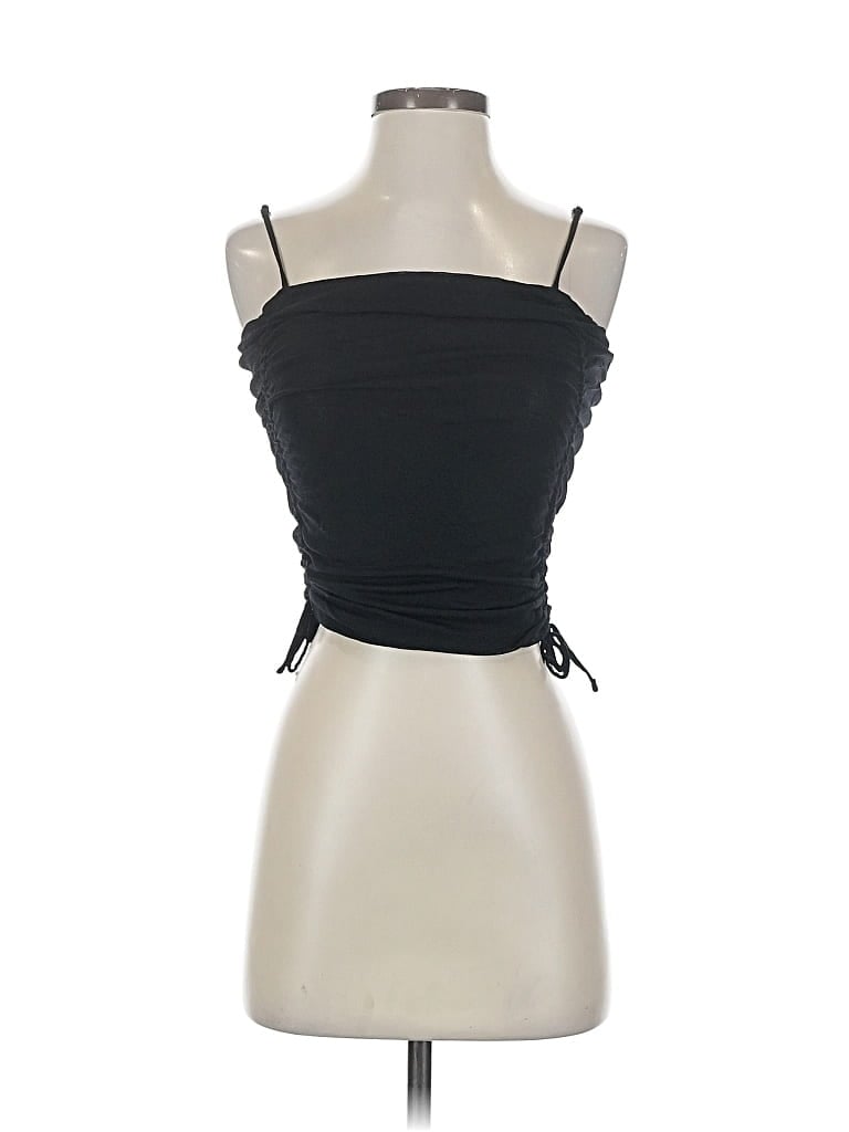 Pre-owned Urban Outfitters Sleeveless Top Black Strapless Neckline Tops