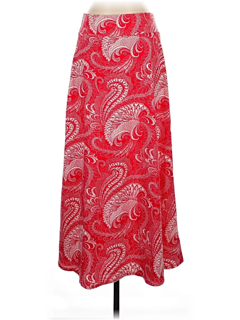 Pre-owned Talbots Casual Skirt In Red