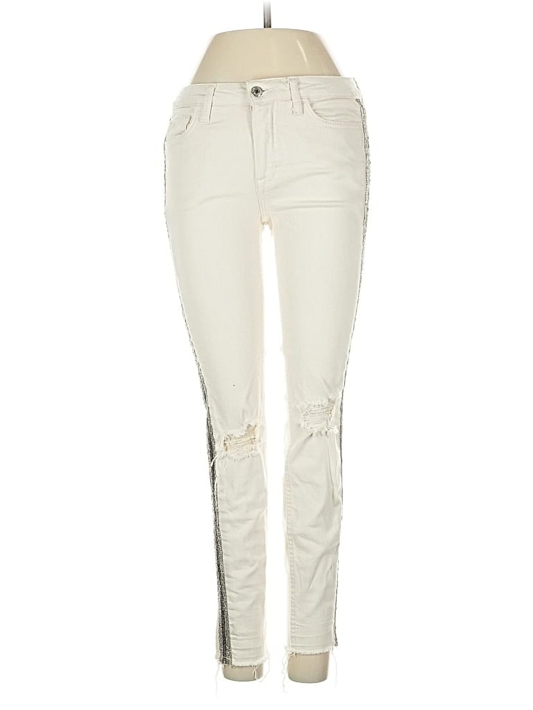 Pre-owned Free People Jeans In White