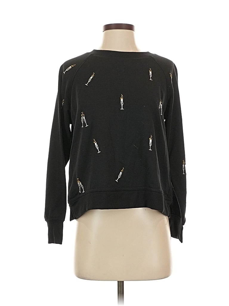 Pre-owned Philosophy Republic Clothing Pullover Sweater In Black