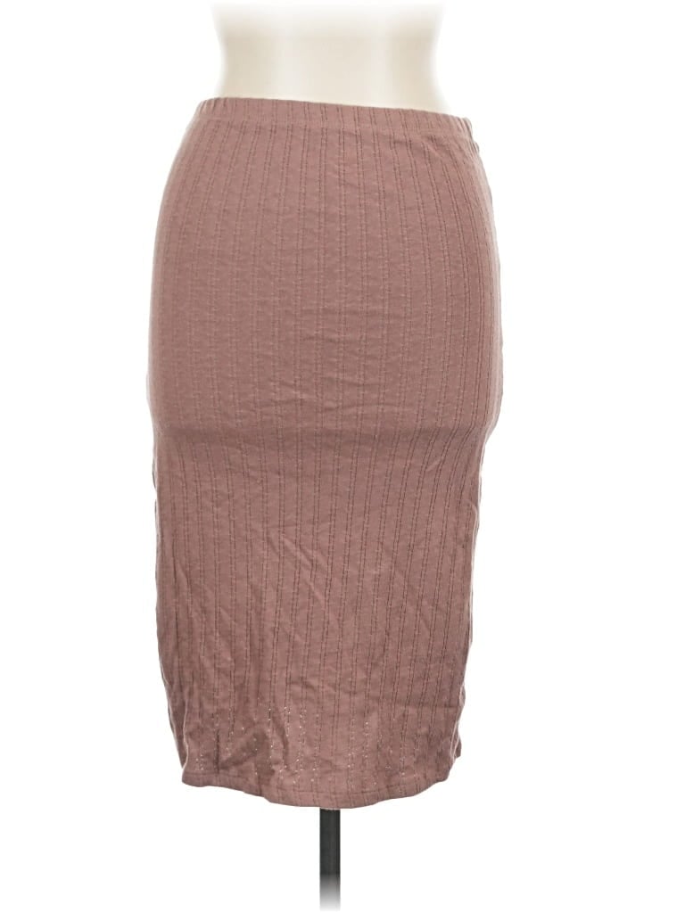 Pre-owned Fashion Nova Casual Skirt In Brown