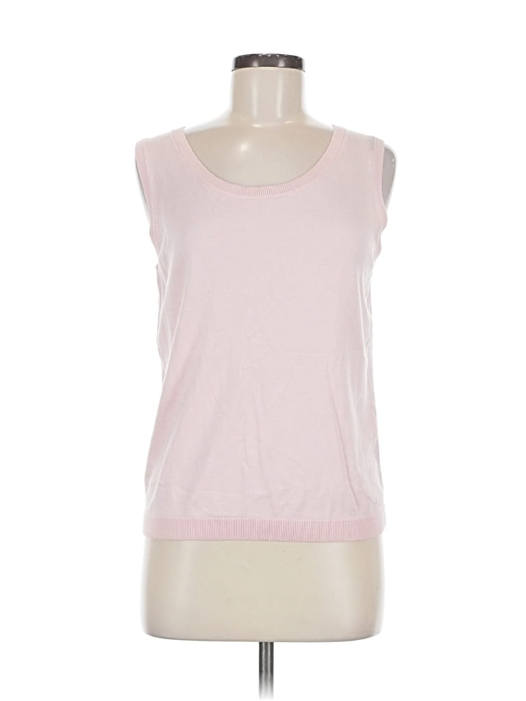Pre-owned Talbots Sleeveless T-shirt In Pink