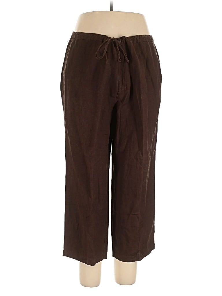 Pre-owned Sigrid Olsen Casual Pants In Brown