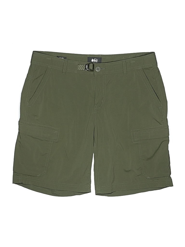 Pre-owned Rei Co Op Cargo Shorts In Green