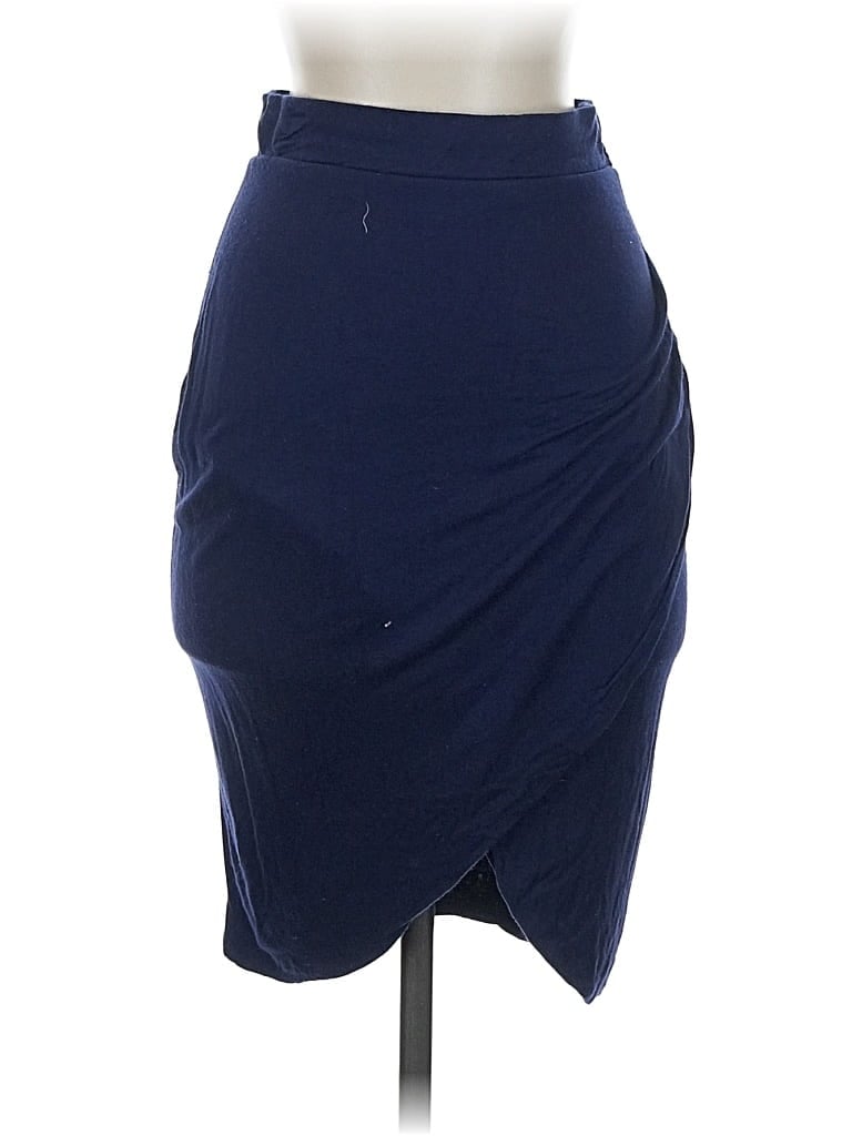 Pre-owned Sans Souci Formal Skirt In Blue