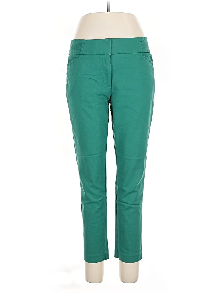 Pre-owned 7th Avenue Design Studio New York & Company Casual Pants In Green