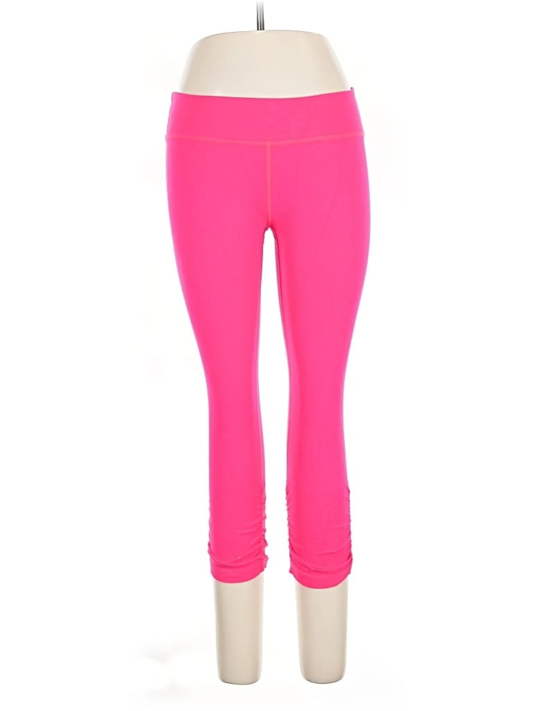 Pre-owned Beyond Yoga Active Pants In Pink
