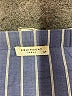 Equipment 100% Cotton Stripes Blue 3/4 Sleeve Blouse Size S - photo 4