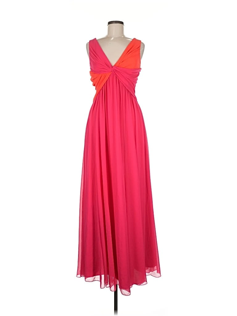 Pre-owned Badgley Mischka Cocktail Dress In Red