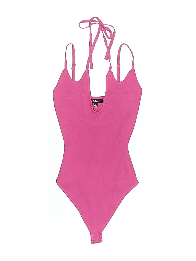 Pre-owned Lulus Bodysuit In Pink