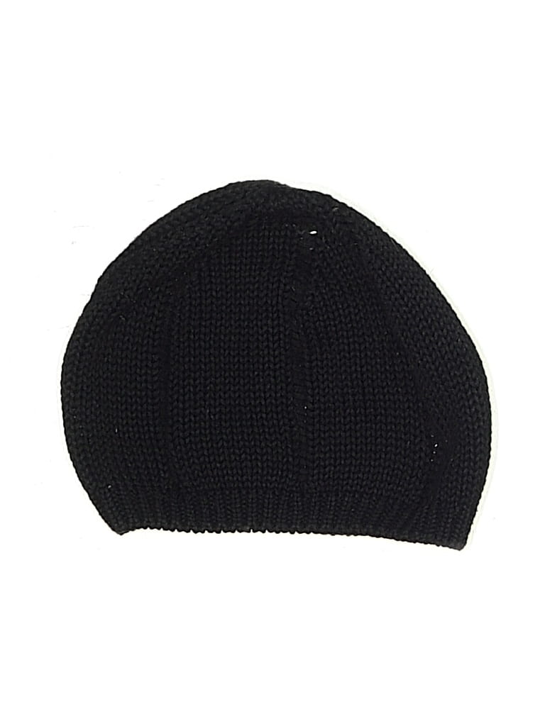 Pre-owned Unbranded Beanie Hat In Black
