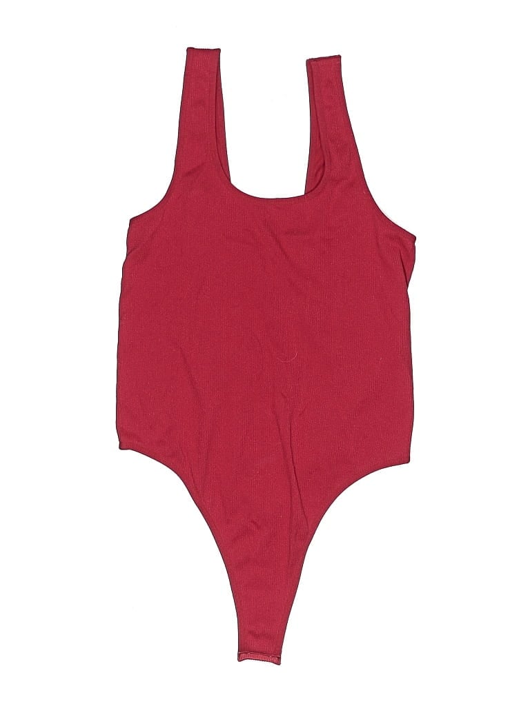 Pre-owned Bozzolo Bodysuit In Red