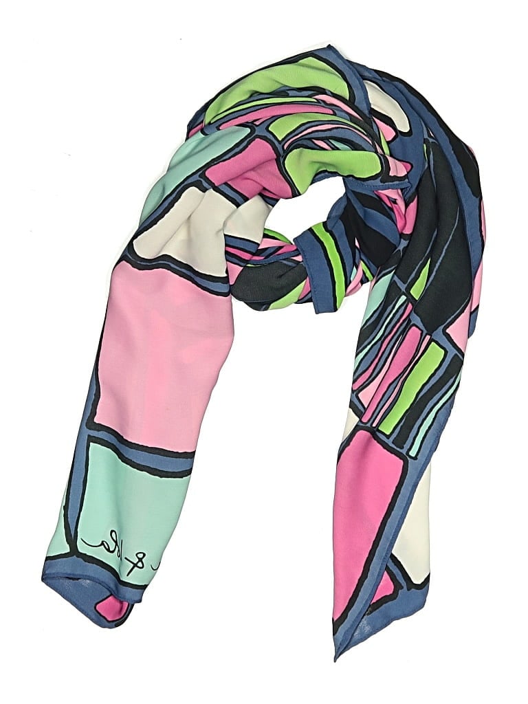 Pre-owned Bimba Y Lola Scarf In Blue