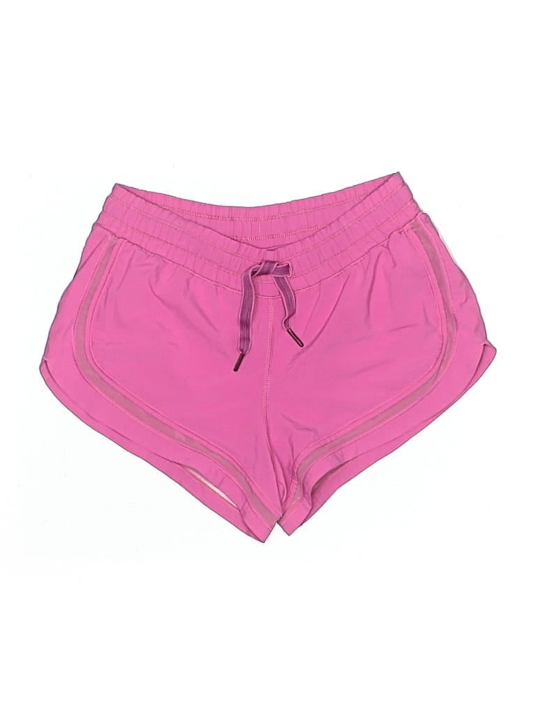 Pre-owned Lululemon Athletica Athletic Shorts In Pink