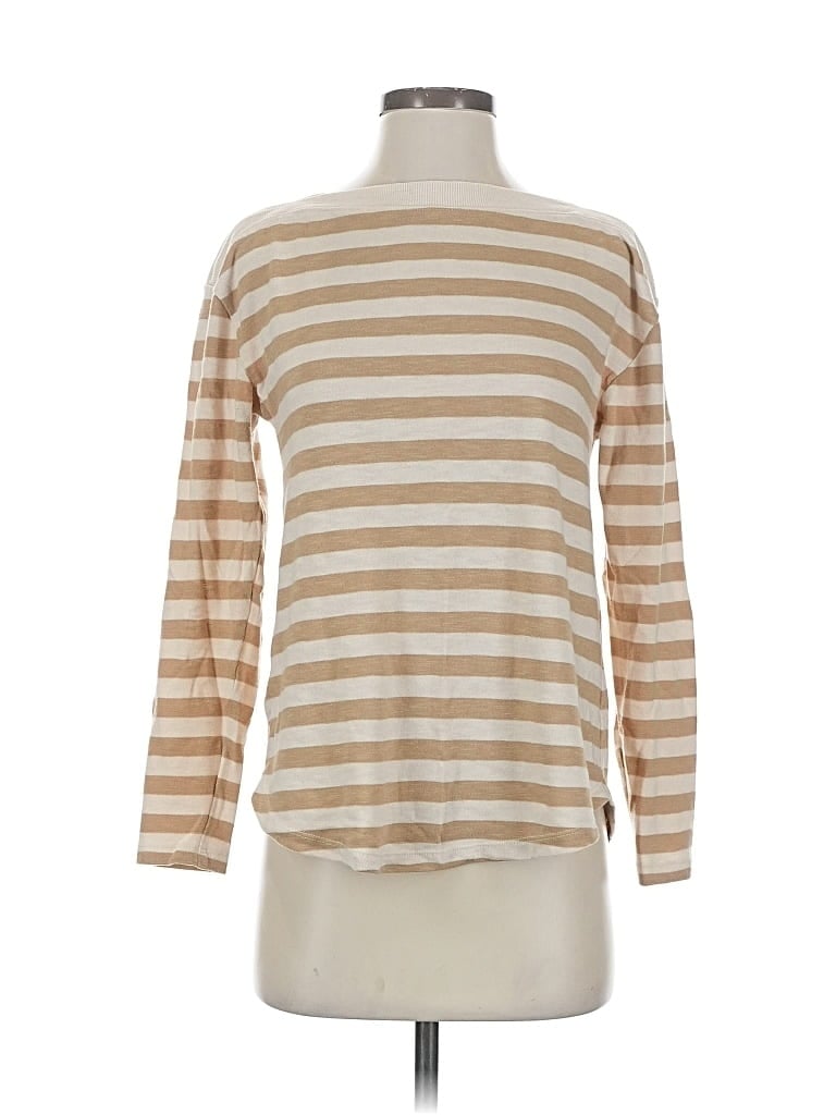 Pre-owned Ann Taylor Loft Pullover Sweater In Brown