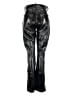 Gap 100% Polyester Metallic Silver Casual Pants Size 28 waist - photo 2