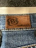 Bullhead 100% Cotton Hearts Blue Jeans Size 13 - photo 6